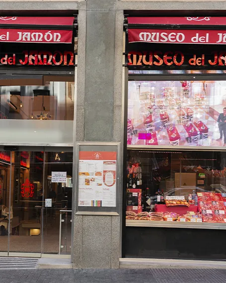 Salón para Jamón Sessions en el Museo del Jamón de la Gran Vía, Madrid
