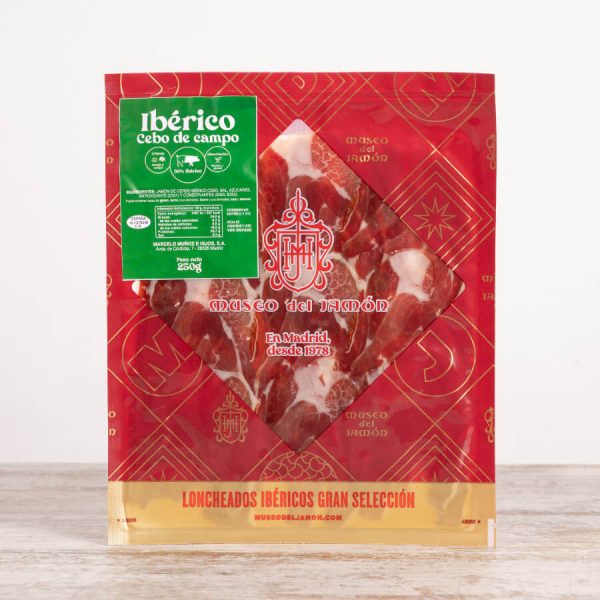 Jamón Ibérico Cebo de Campo 250g del Museo del Jamón en Madrid.