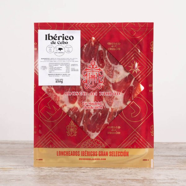 Jamón ibérico de cebo en blister 250g