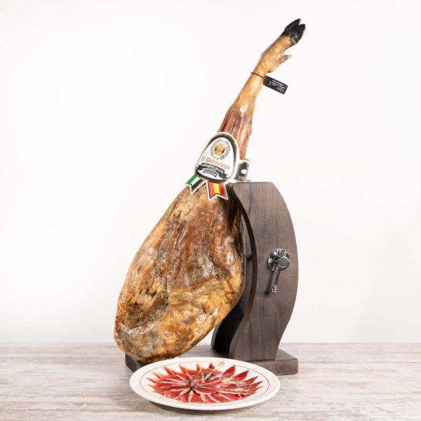 100% Pure Iberian Acorn-Fed (Bellota) Ham with slices