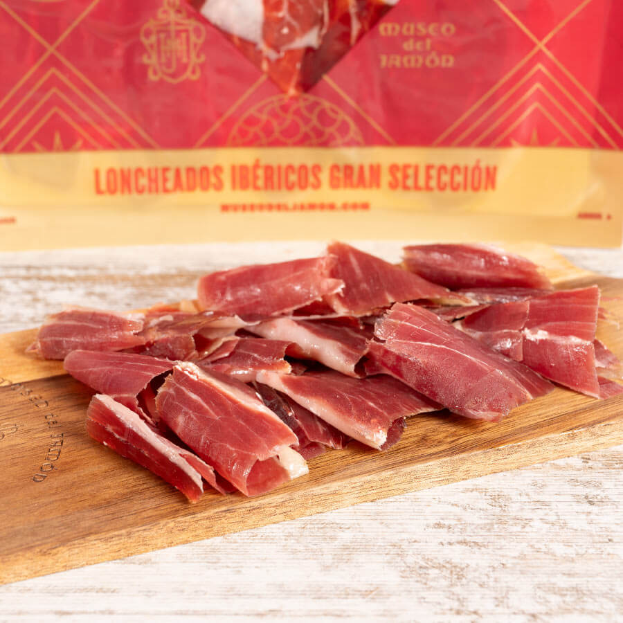 Jamón ibérico 75% bellota en lonchas del Museo del Jamón