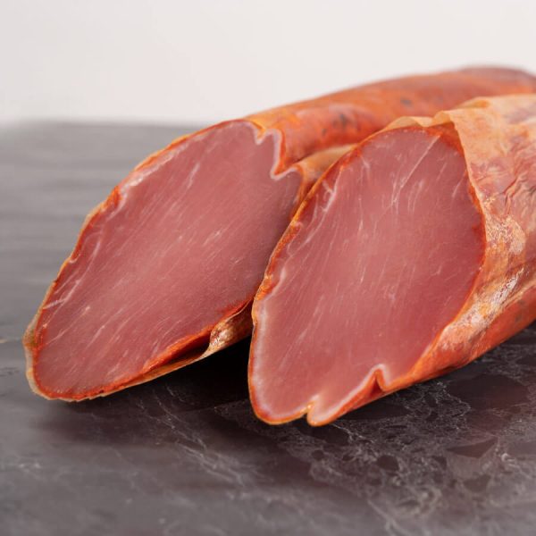 Lomo embuchado en pieza del Museo del Jamón